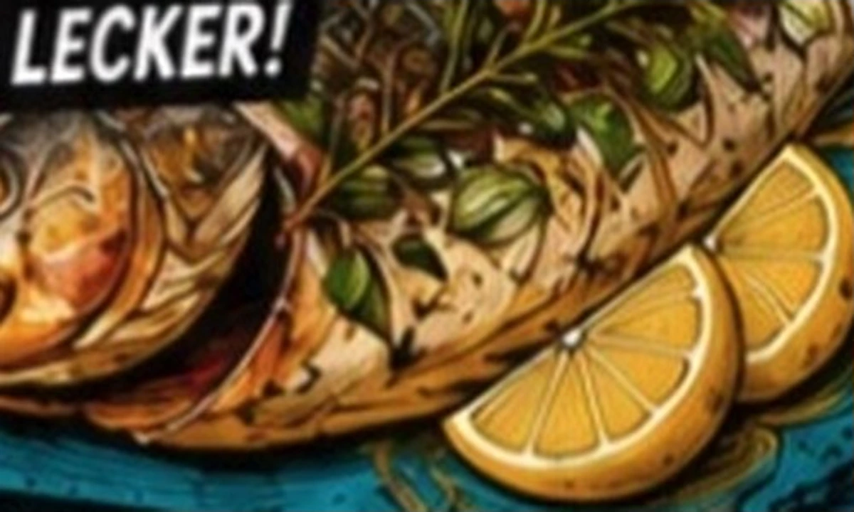 Frisch zubereiteter Fisch beim NAPOLI 2 Catering